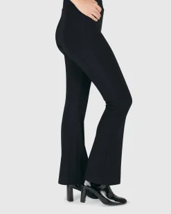 Women Alembika Pants & Skirts<Essential Tekbika Bootcut Leggings, Black