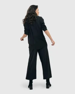 Women Alembika Plus<Essential Tekbika Cute Crop Pants, Black