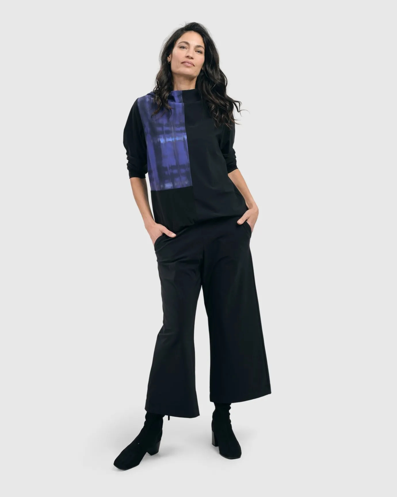 Women Alembika Pants & Skirts<Essential Tekbika Cute Crop Pants, Black