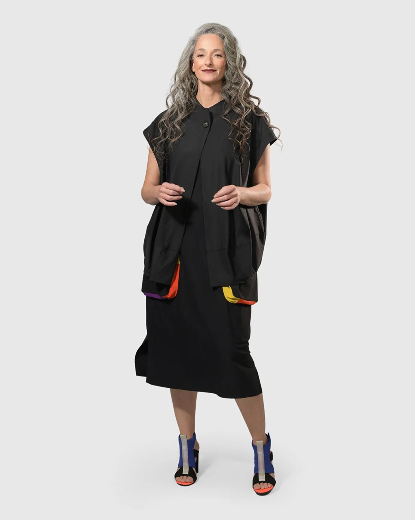 Women Alembika Plus<Essential Tekbika Go-To Vest Jacket, Black