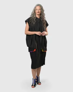 Women Alembika Jackets<Essential Tekbika Go-To Vest Jacket, Black