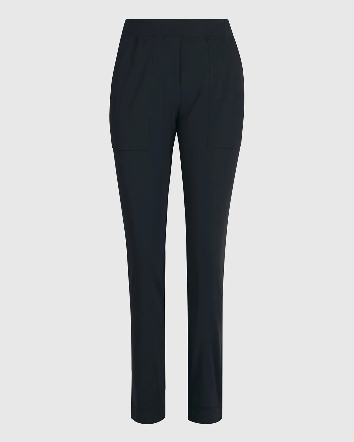 Women Alembika Plus<Essential Tekbika J-Pocket Slim Pants, Black