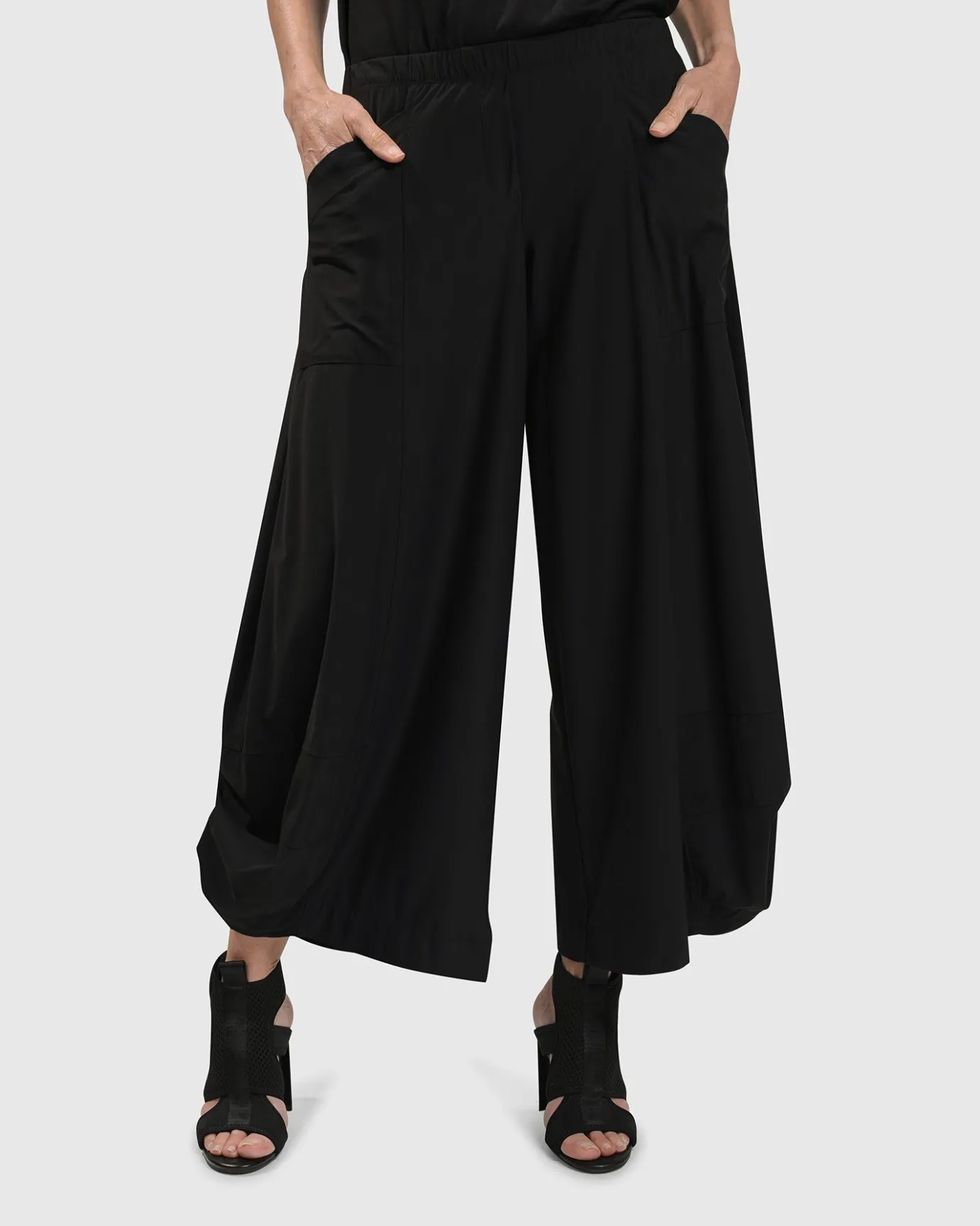 Women Alembika Plus<Essential Tekbika Pocket Punto Pants, Black