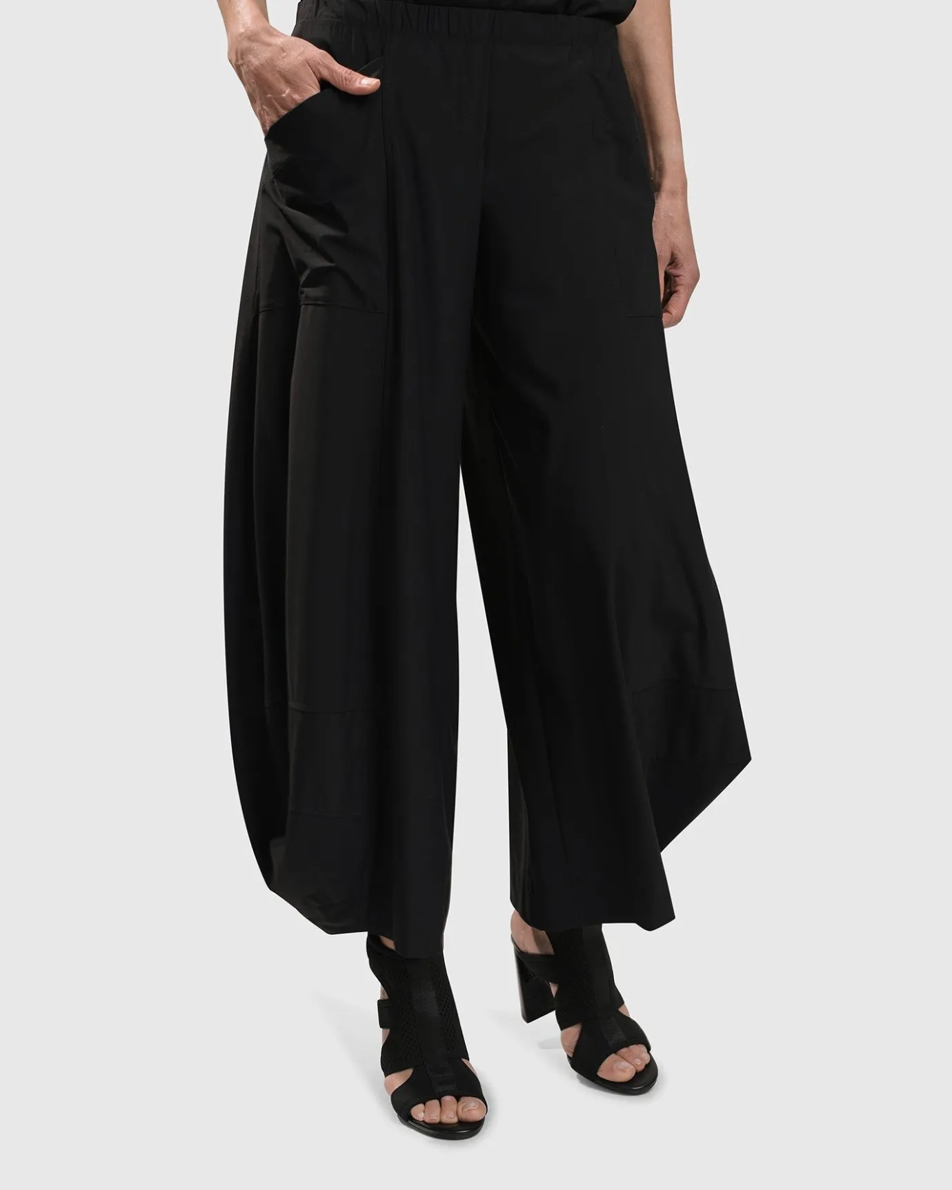 Women Alembika Plus<Essential Tekbika Pocket Punto Pants, Black