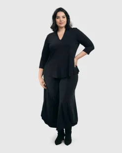 Women Alembika Pants & Skirts<Essential Tekbika Punto Pants, Black