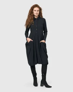 Women Alembika Plus<Essential Tekbika Signature Pocket Dress, Black