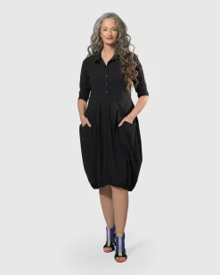 Women Alembika Plus<Essential Tekbika Signature Pocket Dress, Black