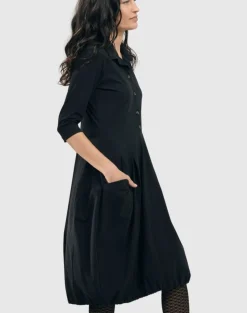 Women Alembika Plus<Essential Tekbika Signature Pocket Dress, Black