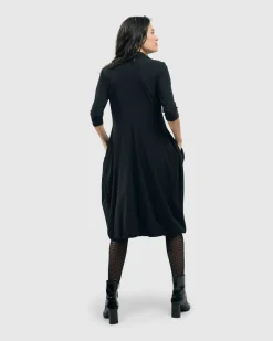 Women Alembika Dresses<Essential Tekbika Signature Pocket Dress, Black