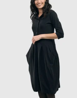 Women Alembika Dresses<Essential Tekbika Signature Pocket Dress, Black