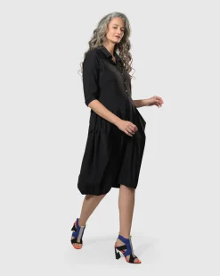 Women Alembika Dresses<Essential Tekbika Signature Pocket Dress, Black