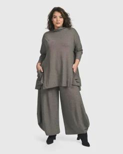 Women Alembika Pants & Skirts<Essential Toned Up Punto Pants, Fog