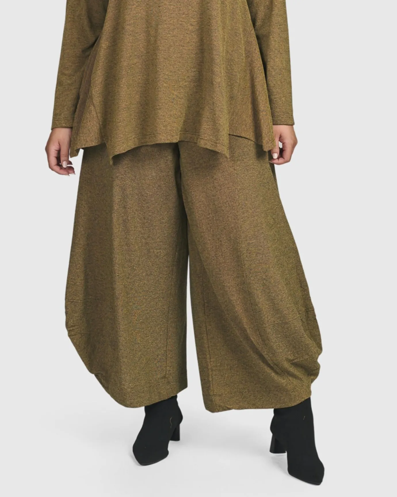 Women Alembika Plus<Essential Toned Up Punto Pants, Honey
