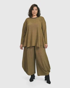 Women Alembika Pants & Skirts<Essential Toned Up Punto Pants, Honey