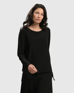 Women Alembika Tops & Tunics<Essential Ultimate Top, Black