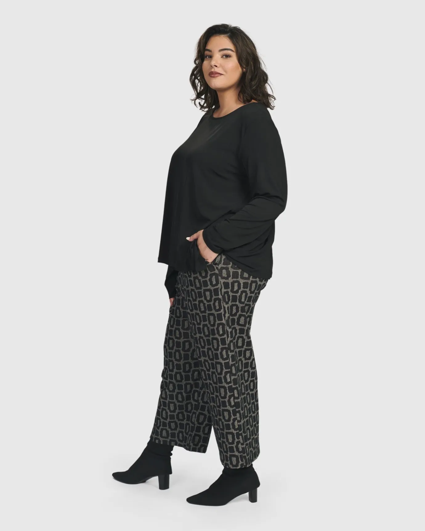 Women Alembika Tops & Tunics<Essential Ultimate Top, Black