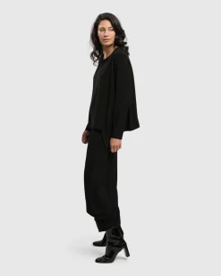 Women Alembika Tops & Tunics<Essential Ultimate Top, Black