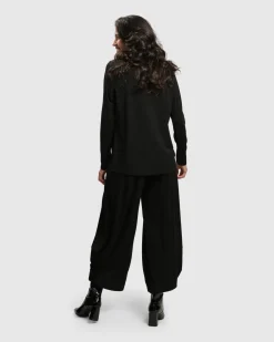 Women Alembika Plus<Essential Ultimate Turtleneck Top, Black