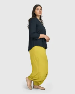 Women Alembika Plus<Essential V-Neck Top, Ocean