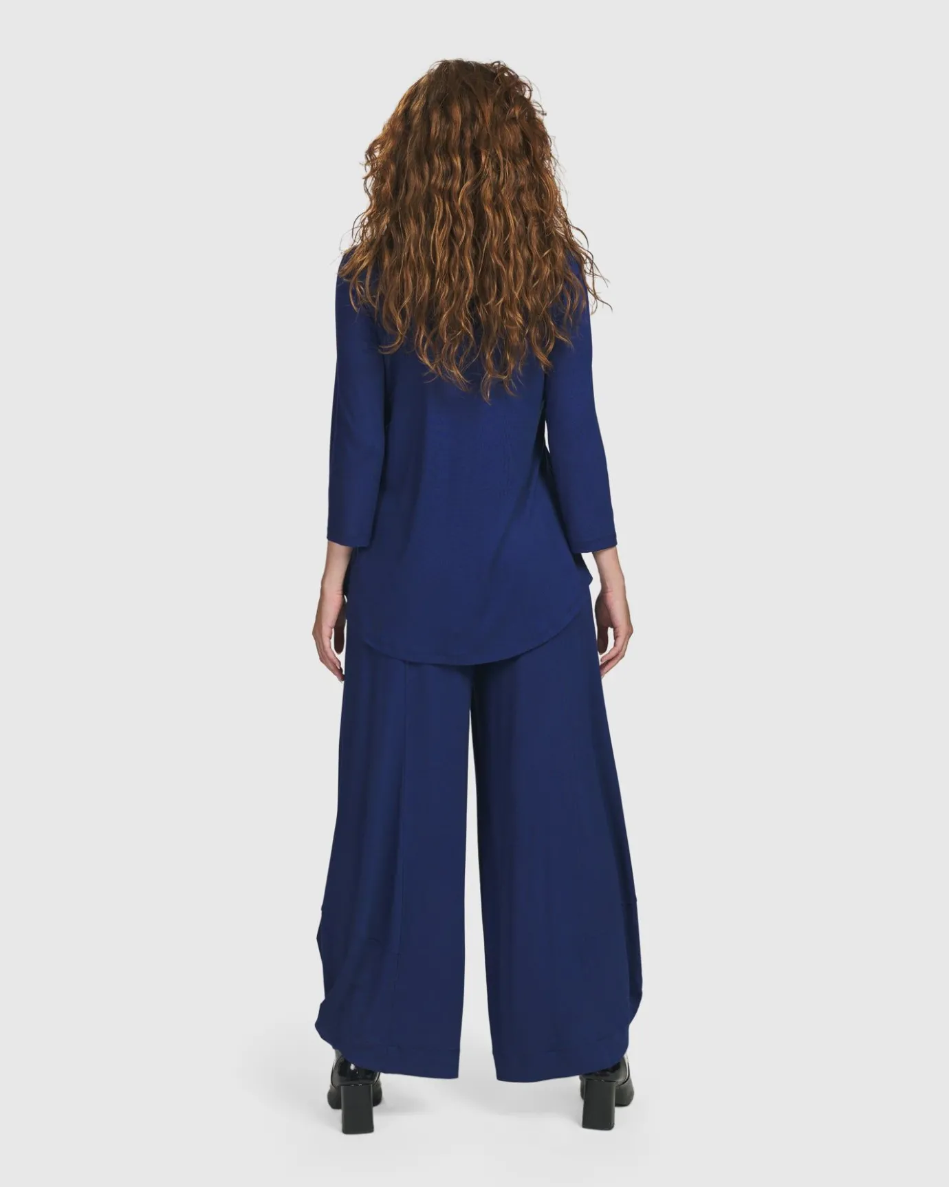 Women Alembika Tops & Tunics<Essential V-Neck Top, Royal Blue
