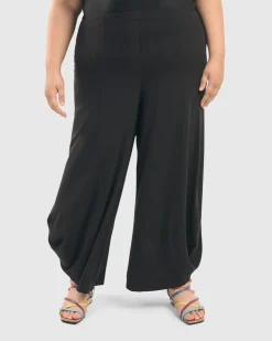 Women Alembika Plus<Everyday Punto Pants, Blackp