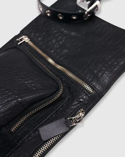 Women Alembika Bags & Pouches<Flat Stash Pouch Bag, Black