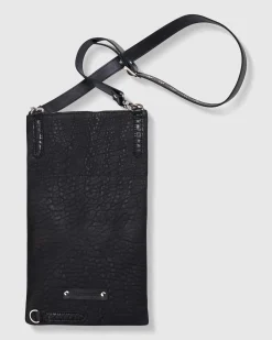 Women Alembika Bags & Pouches<Flat Stash Pouch Bag, Black