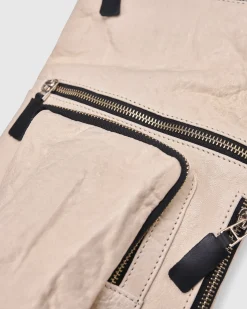 Women Alembika Bags & Pouches<Flat Stash Pouch Bag, Ivory