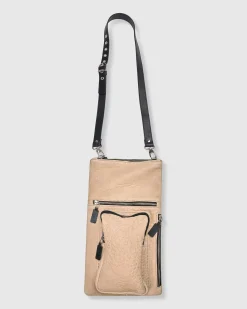 Women Alembika Bags & Pouches<Flat Stash Pouch Bag, Nude