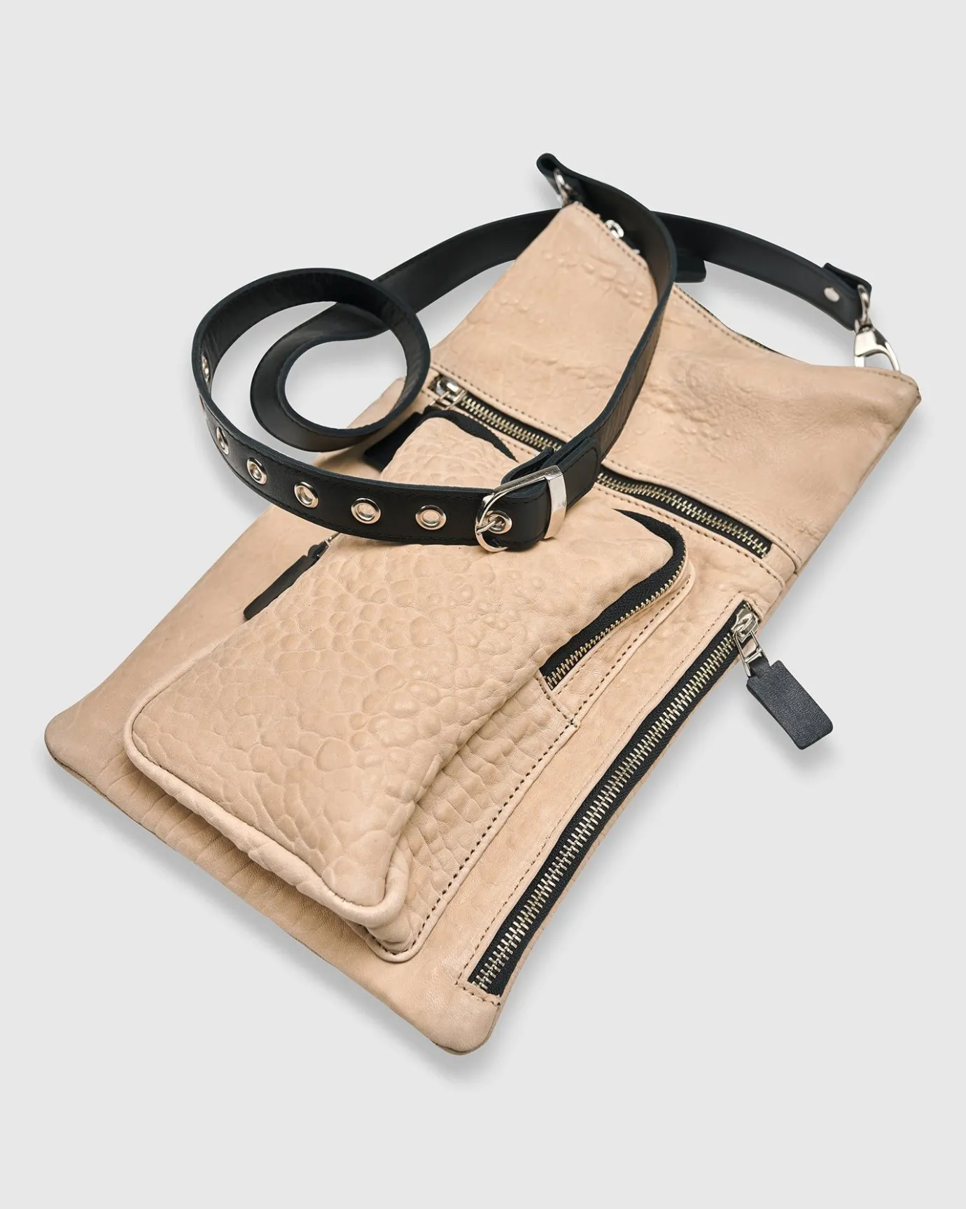 Women Alembika Bags & Pouches<Flat Stash Pouch Bag, Nude
