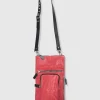 Women Alembika Accessories<Flat Stash Pouch Bag, Vermillion