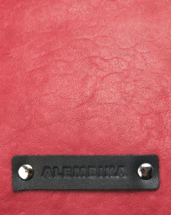 Women Alembika Accessories<Flat Stash Pouch Bag, Vermillion