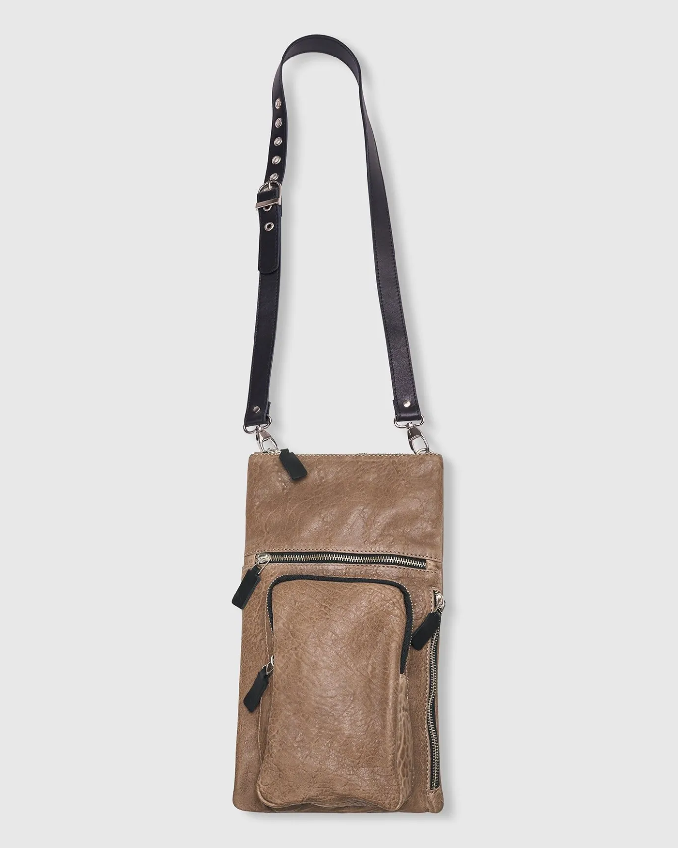 Women Alembika Accessories<Flat Stash Pouch Bag, Wood