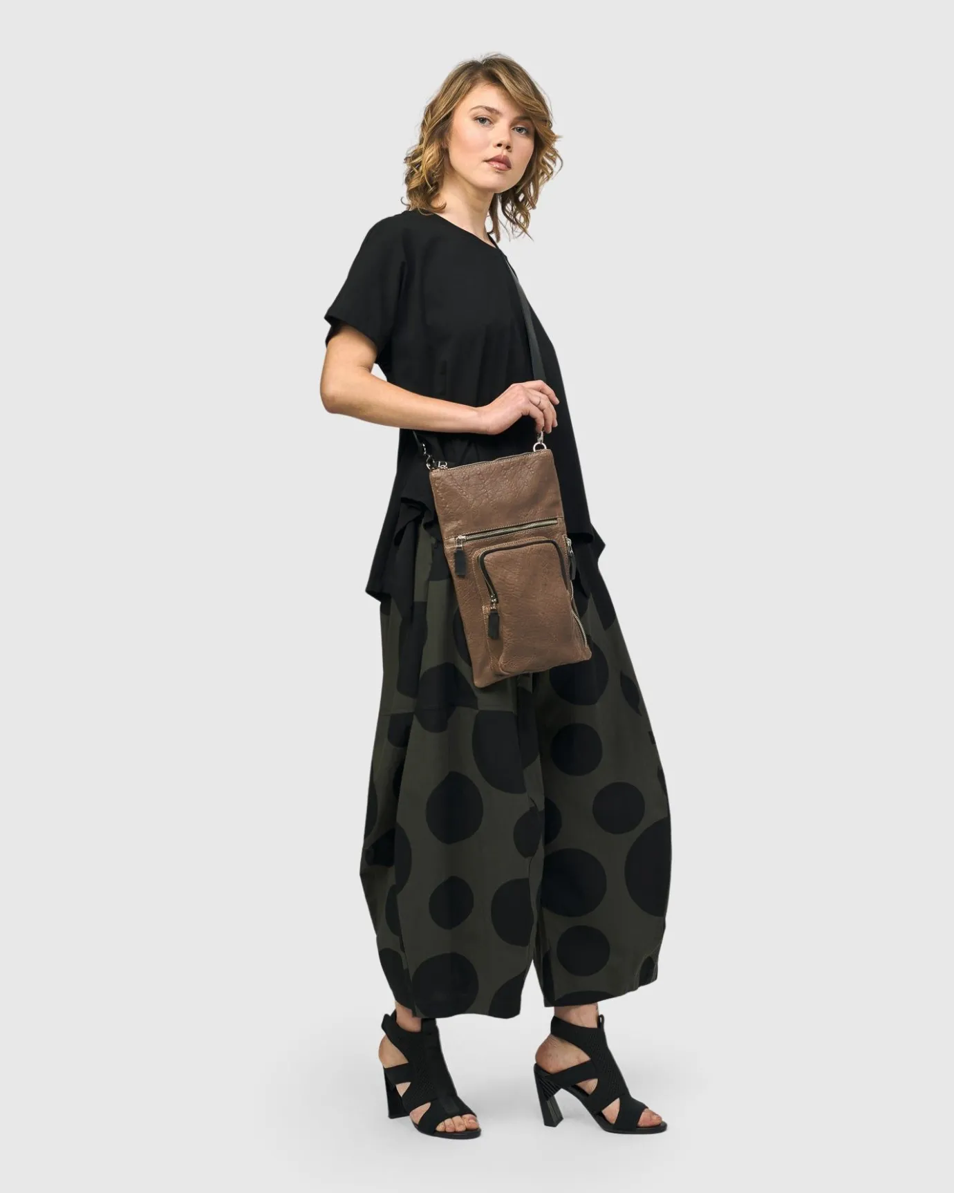 Women Alembika Accessories<Flat Stash Pouch Bag, Wood