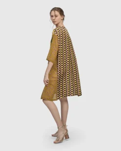 Women Alembika Plus<Fleur De Lis Shift Dress, Lilly