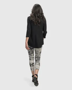 Women Alembika Plus<Flirty Leggings, Script