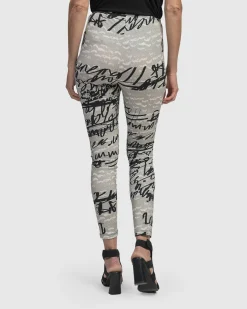 Women Alembika Pants & Skirts<Flirty Leggings, Script