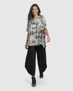 Women Alembika Tops & Tunics<Flirty Swing T-Shirt, Script