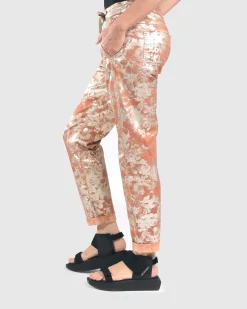 Women Alembika Plus<Floral Iconic Stretch Jeans, Rust