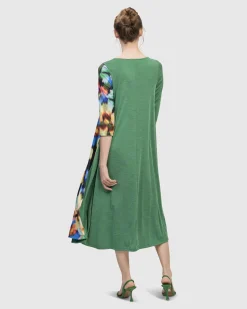 Women Alembika Plus<Forget-Me-Not A-Line Maxi Dress, Garden