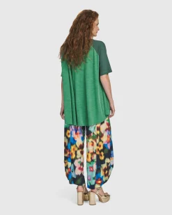 Women Alembika Pants & Skirts<Forget-Me-Not Punto Pants, Garden