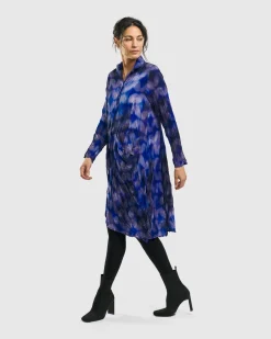 Women Alembika Plus<Fortuna Wonderful Pocket Dress, Royal