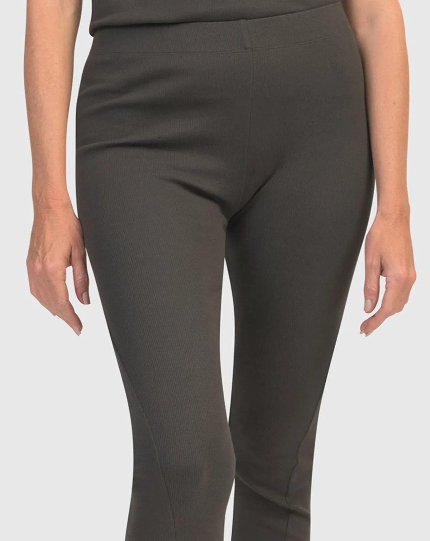 Women Alembika Pants & Skirts<Freedom Leggings, Charcoal