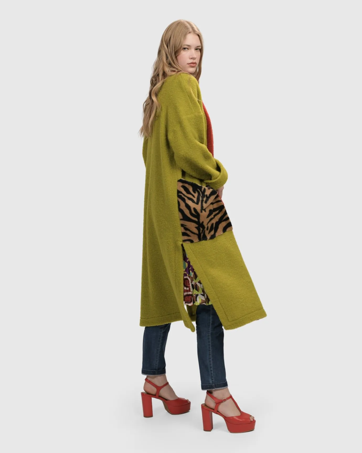 Women Alembika Sweaters & Cardigans<Funkadelic Diva Coat