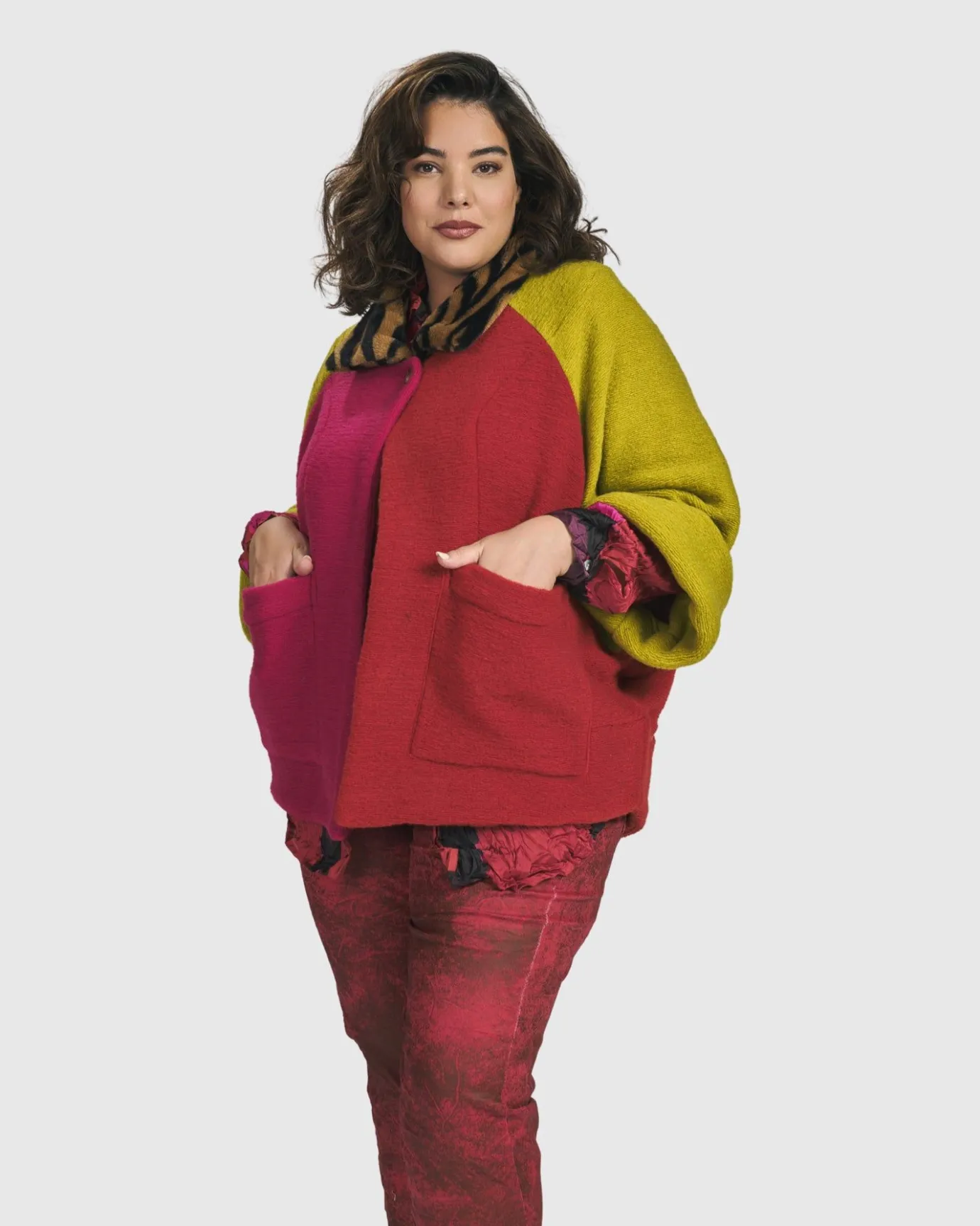 Women Alembika Plus<Funkadelic Sidecar Jacket, Mix