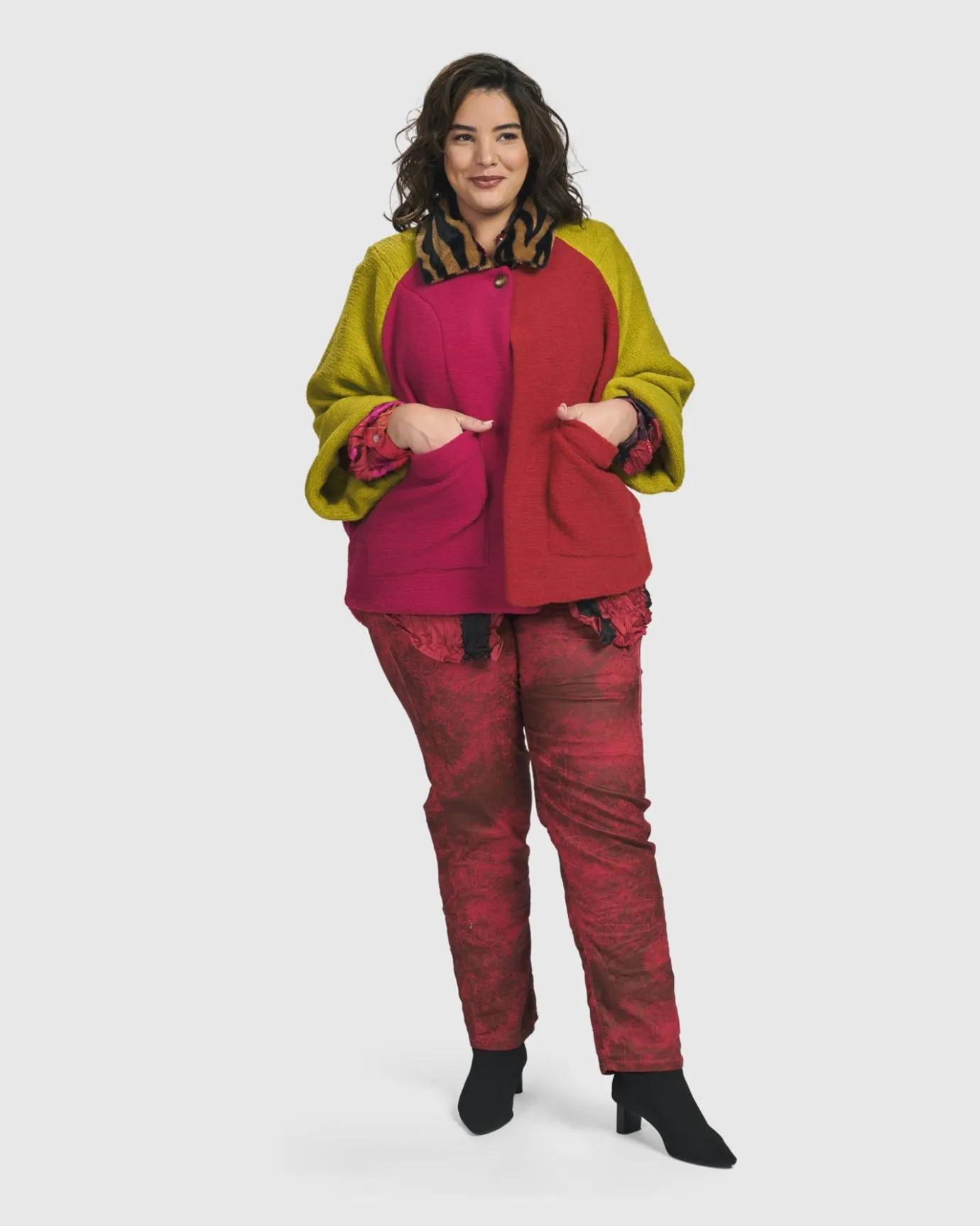 Women Alembika Plus<Funkadelic Sidecar Jacket, Mix