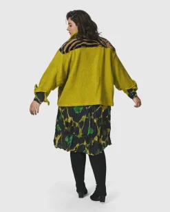 Women Alembika Plus<Funkadelic Weekend Jacket, Lime