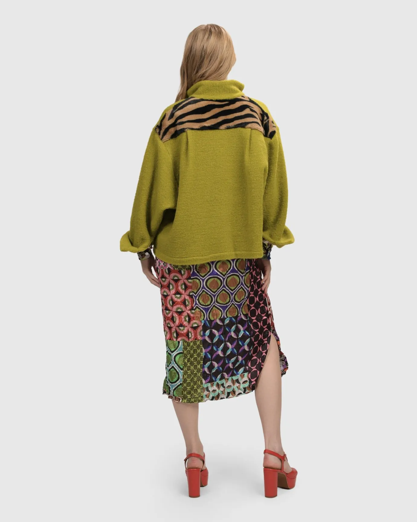 Women Alembika Plus<Funkadelic Weekend Jacket, Lime