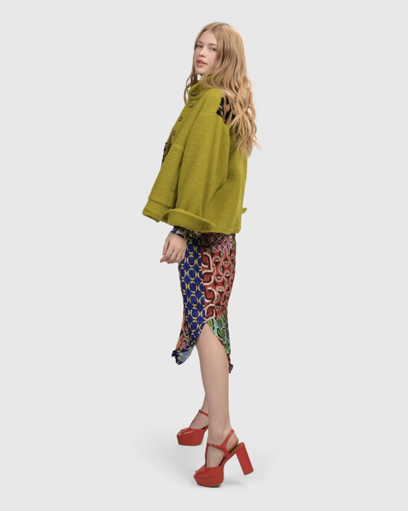 Women Alembika Plus<Funkadelic Weekend Jacket, Lime