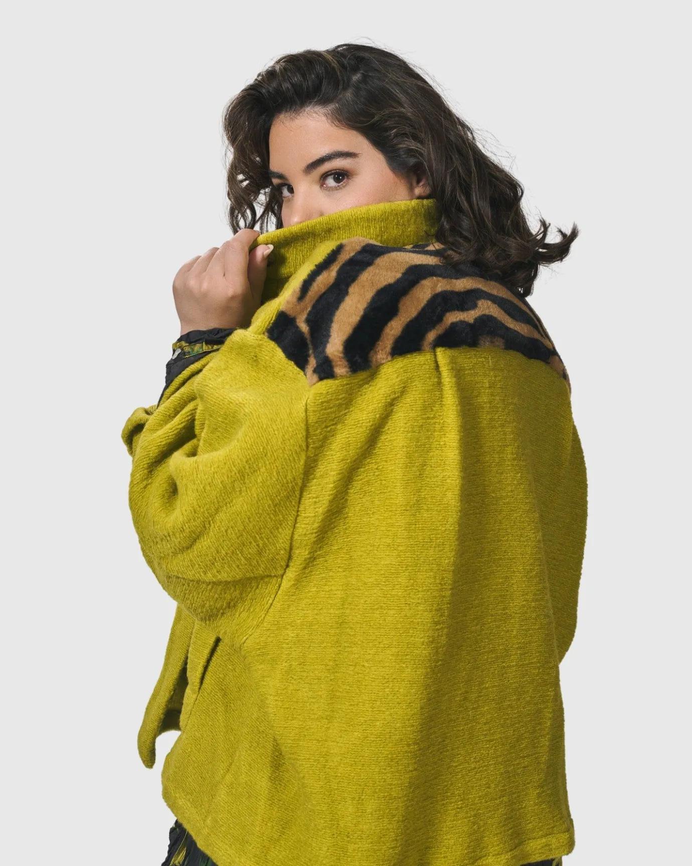 Women Alembika Plus<Funkadelic Weekend Jacket, Lime